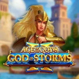 Age Of The Gods: God Of Storms 2 logo – Slots by Playtech at BetJets Casino
