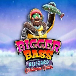 Bigger Bass Blizzard Christmas Catch slot logo by Pragmatic Play at BetJets Casino