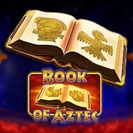 Book of Aztec logo by Amatic Industries at BetJets Casino