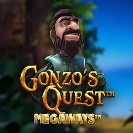 Gonzo's Quest Megaways logo by Red Tiger Gaming at BetJets CasinoGonzo's Quest Megaways