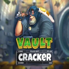 Vault Cracker slot logo by Red Tiger Gaming at BetJets CasinoVault Cracker